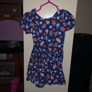 Dot Dot Smile cap sleeve dress